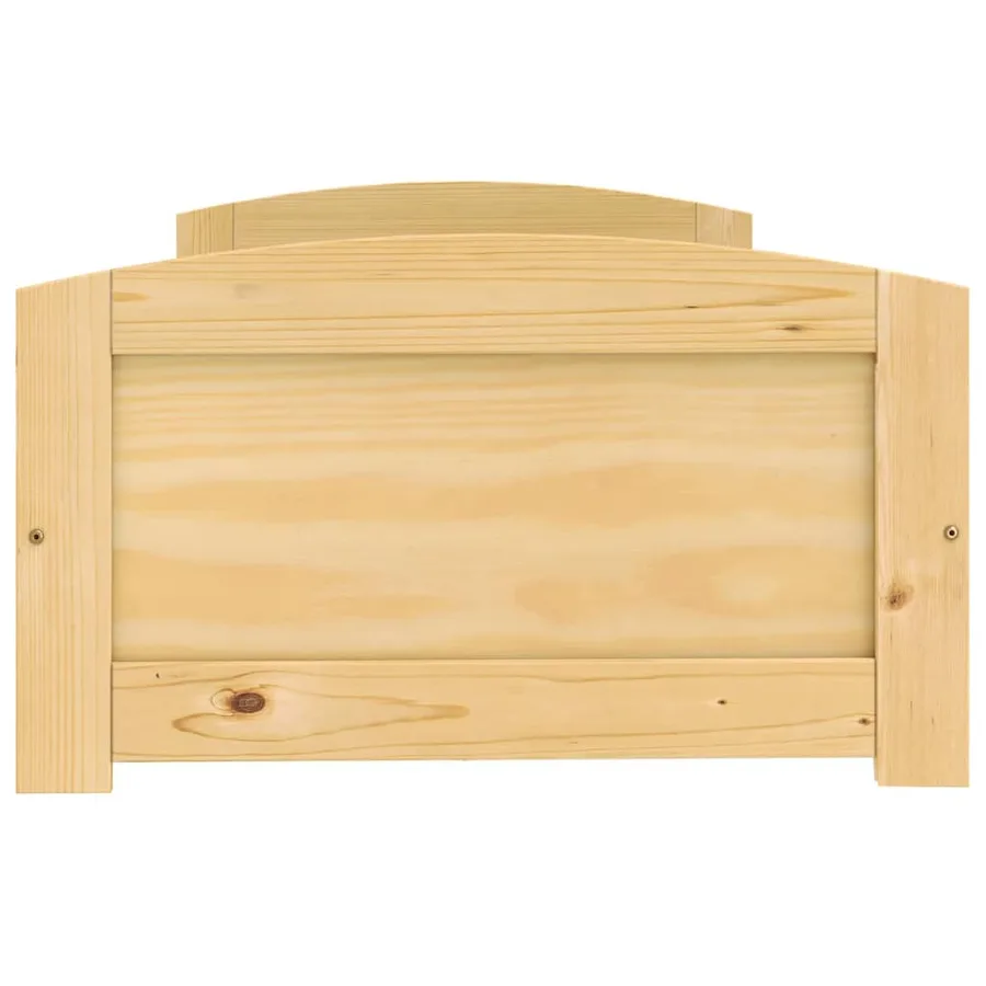 Lit de jour avec 2 tiroirs 90x200 cm bois massif de pin IRUN - 6