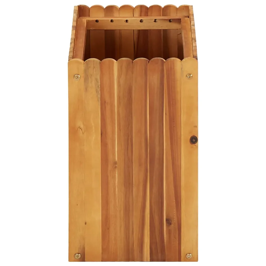 Lit surélevé de jardin 50x30x50 cm Bois massif d'acacia - 3