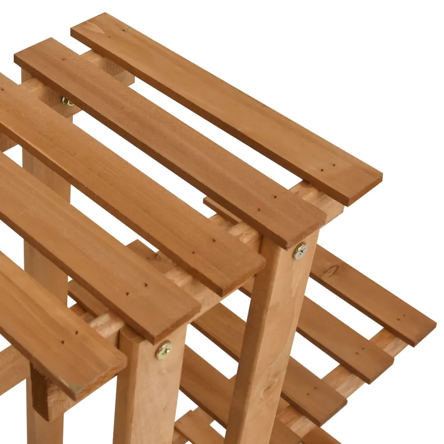 Support pour plantes 83x25x83 cm Bois de sapin - 4