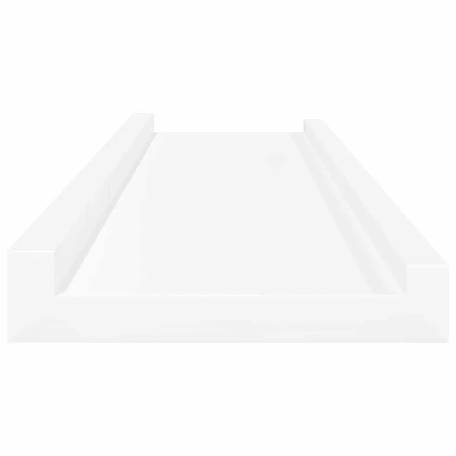 Étagères murales 4 pcs Blanc 80x9x3 cm - 6