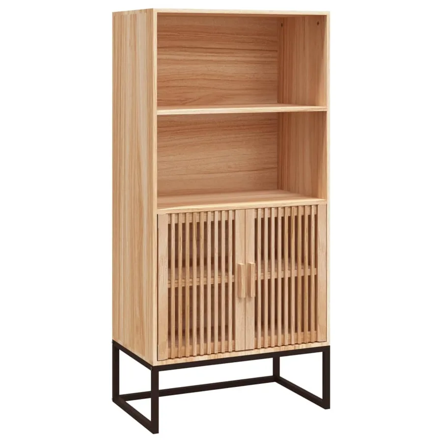 Buffet haut 60x35x125 cm bois d'ingénierie - 2