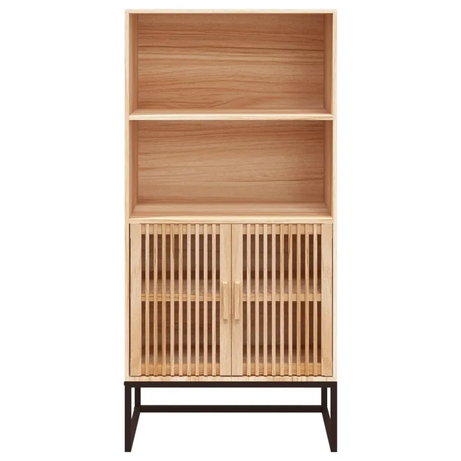 Buffet haut 60x35x125 cm bois d'ingénierie - 5