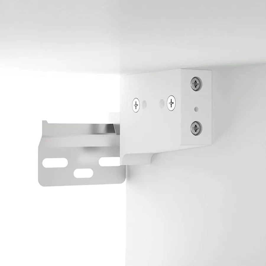 Armoire murale suspendue Blanc 69,5x34x90 cm - 10