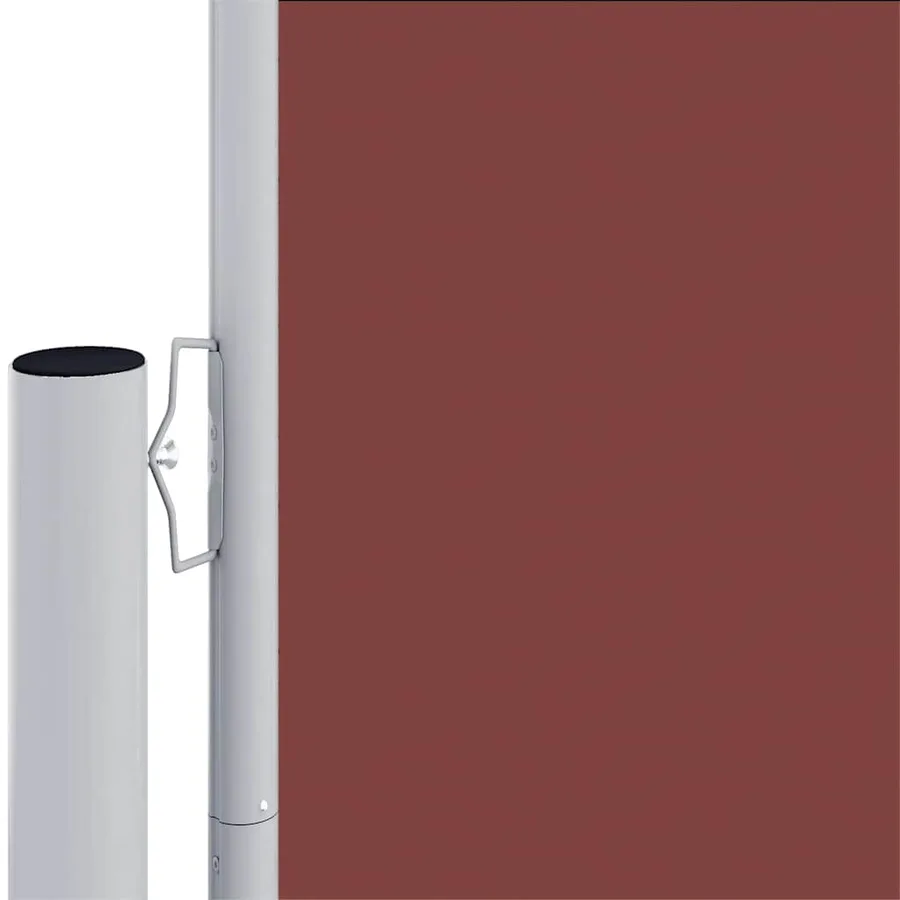 Auvent latéral rétractable Marron 220x1000 cm - 3
