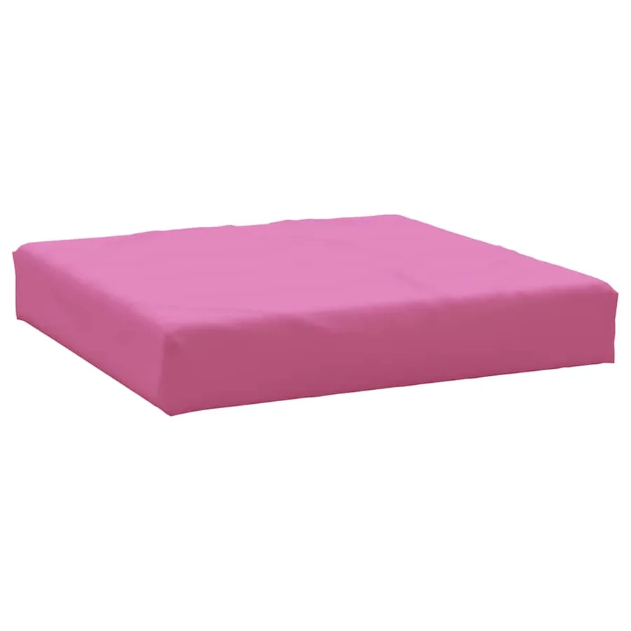 Coussins de palette lot de 3 rose tissu Oxford - 6