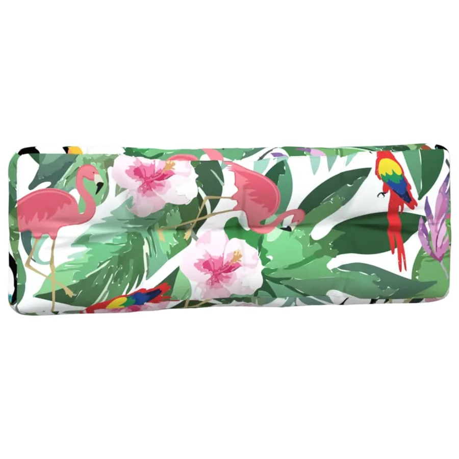 Coussins de palette lot de 2 multicolore tissu - 4