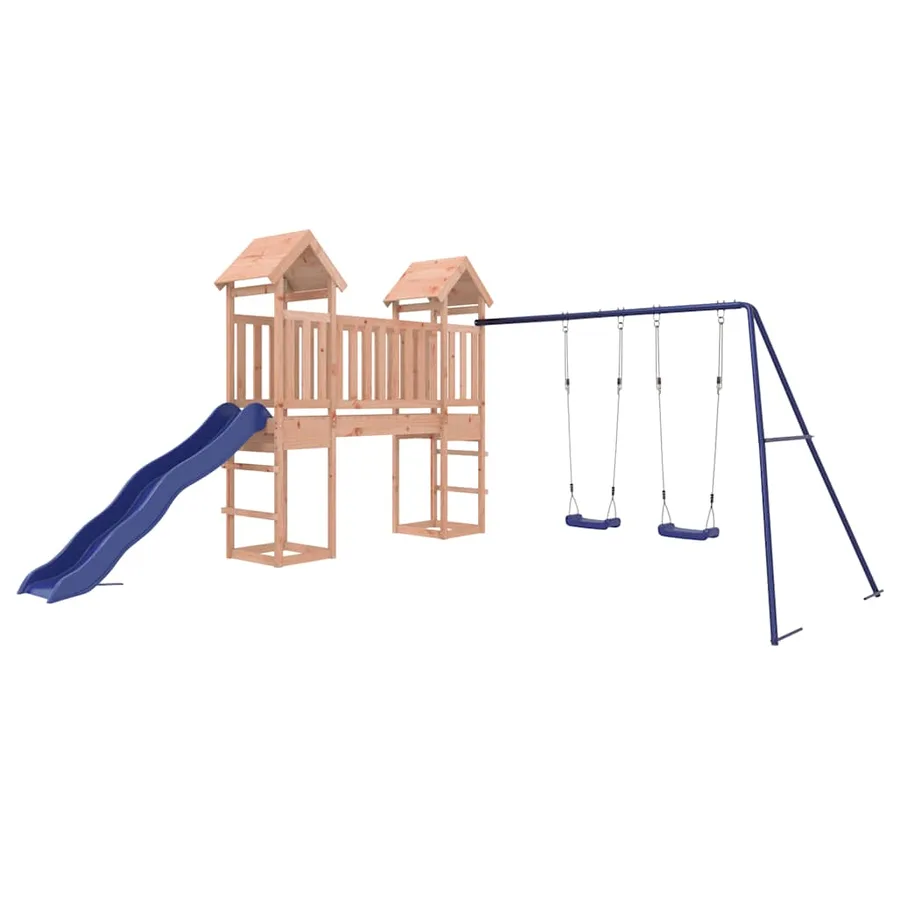 Aire de jeux d'extérieur bois massif de douglas - 2
