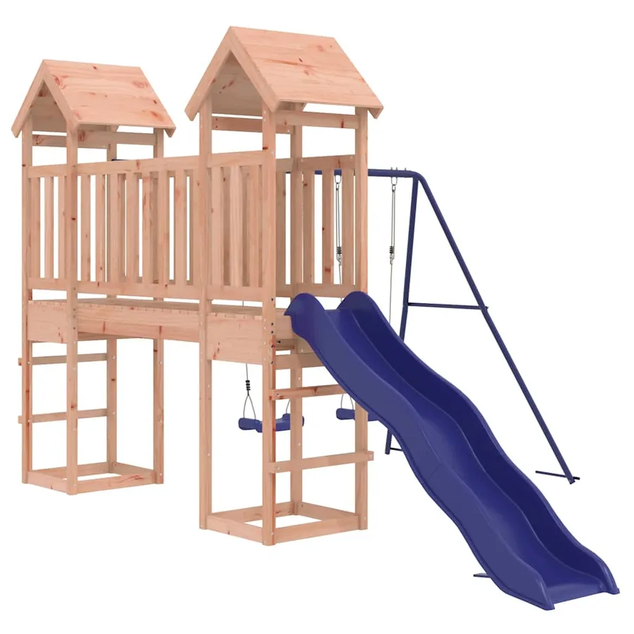 Aire de jeux d'extérieur bois massif de douglas - 3
