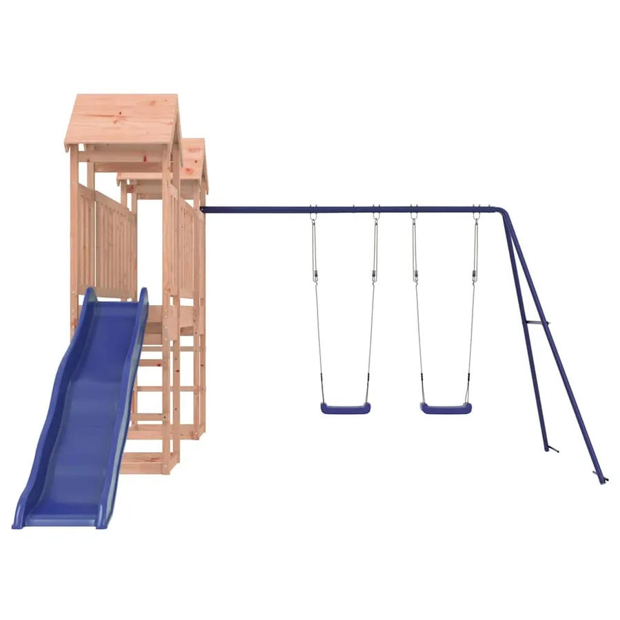 Aire de jeux d'extérieur bois massif de douglas - 4