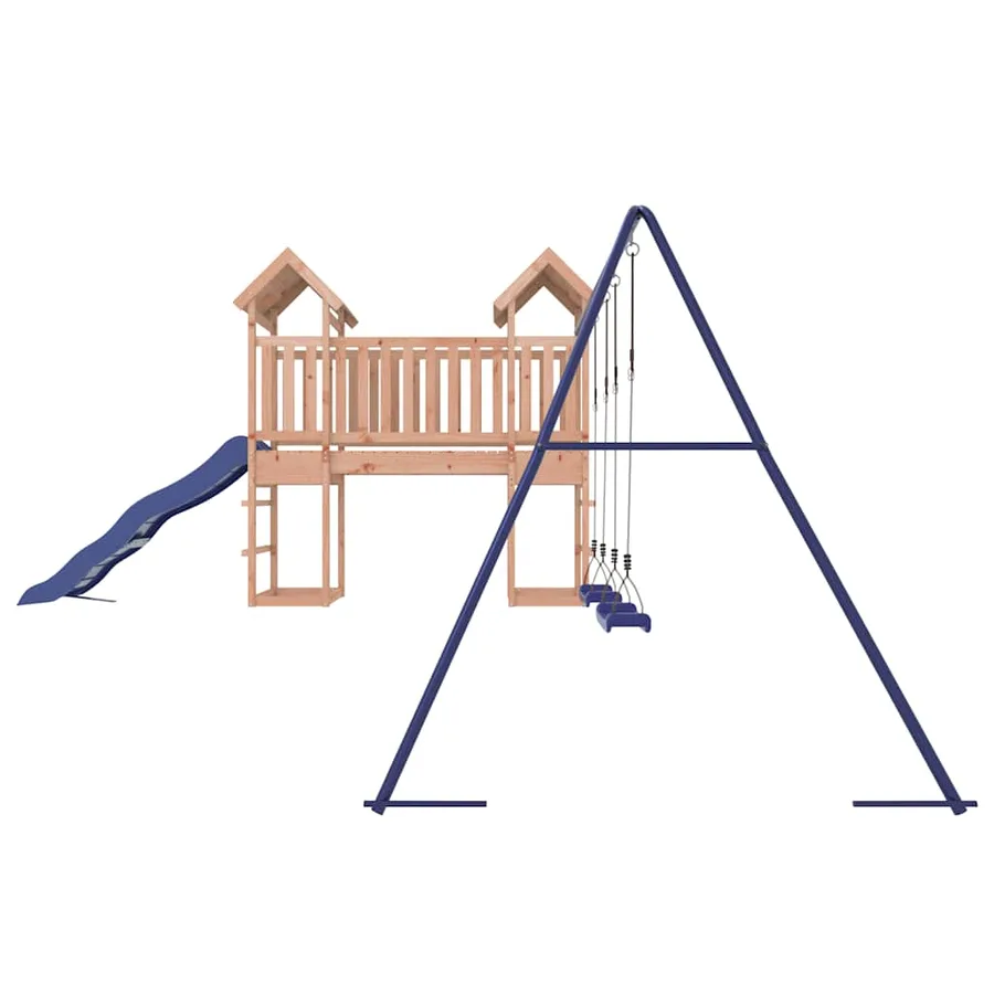 Aire de jeux d'extérieur bois massif de douglas - 6
