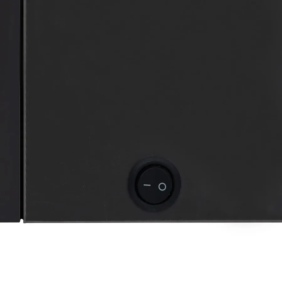 Armoire de salle de bain à miroir LED 50x13x70 cm - 8