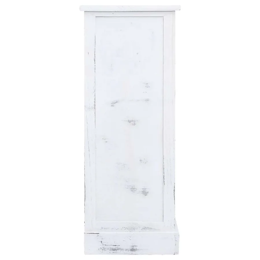 Armoire à tiroirs Blanc 60x30x75 cm Bois - 4