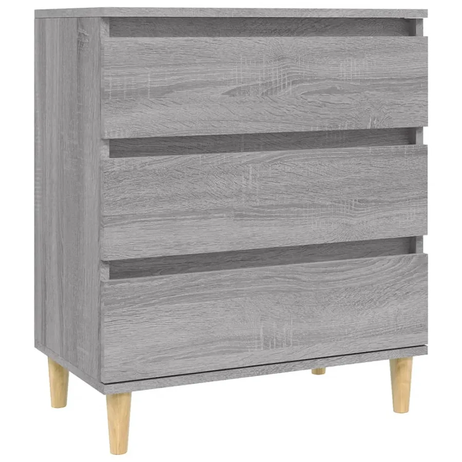 Buffet Sonoma gris 60x35x70 cm Bois d'ingénierie - 2