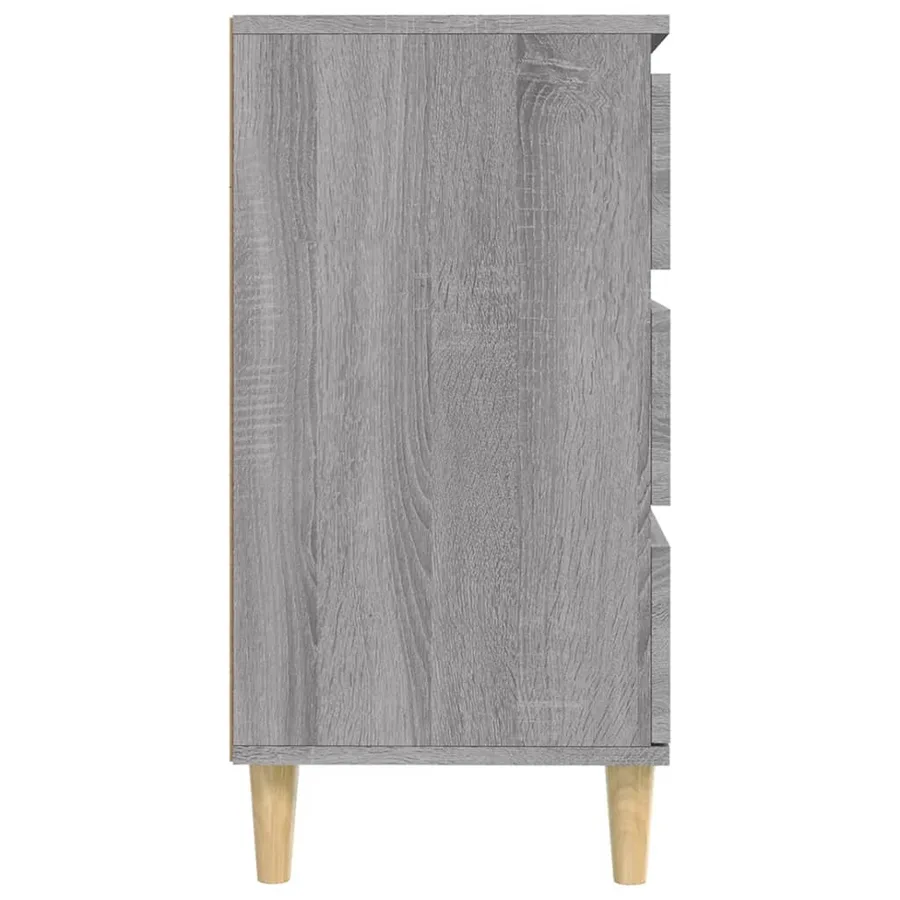 Buffet Sonoma gris 60x35x70 cm Bois d'ingénierie - 8