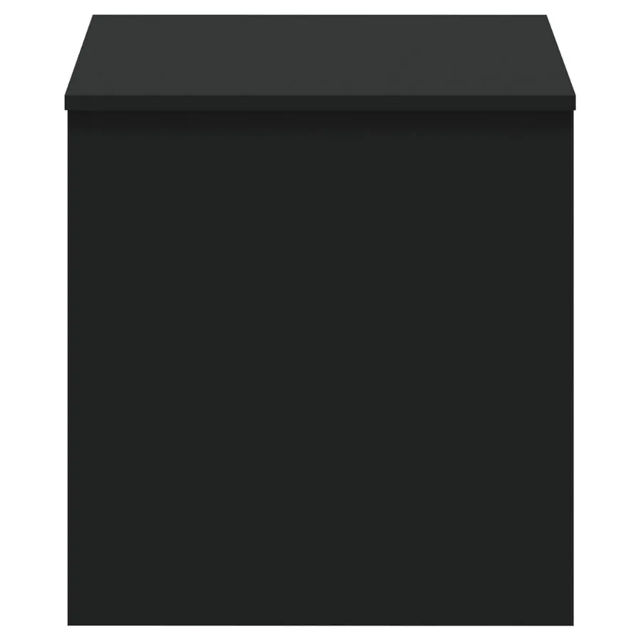 Table basse noir 102x50,5x52,5 cm bois d'ingénierie - 5