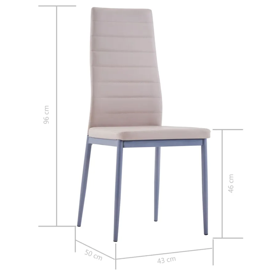 Ensemble de salle à manger 7 pcs Cappuccino - 14