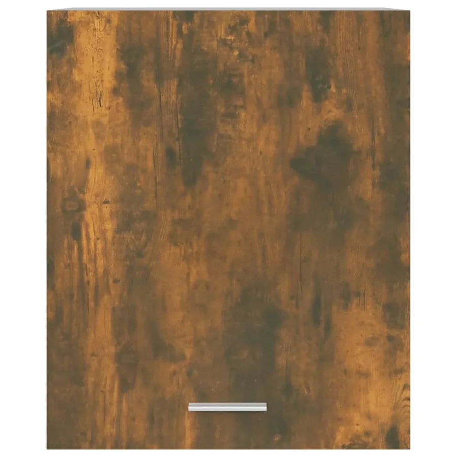 Armoire suspendue "Lyon" Chêne fumé 50 x 31 x 60 cm Bois d'ingénierie - 4