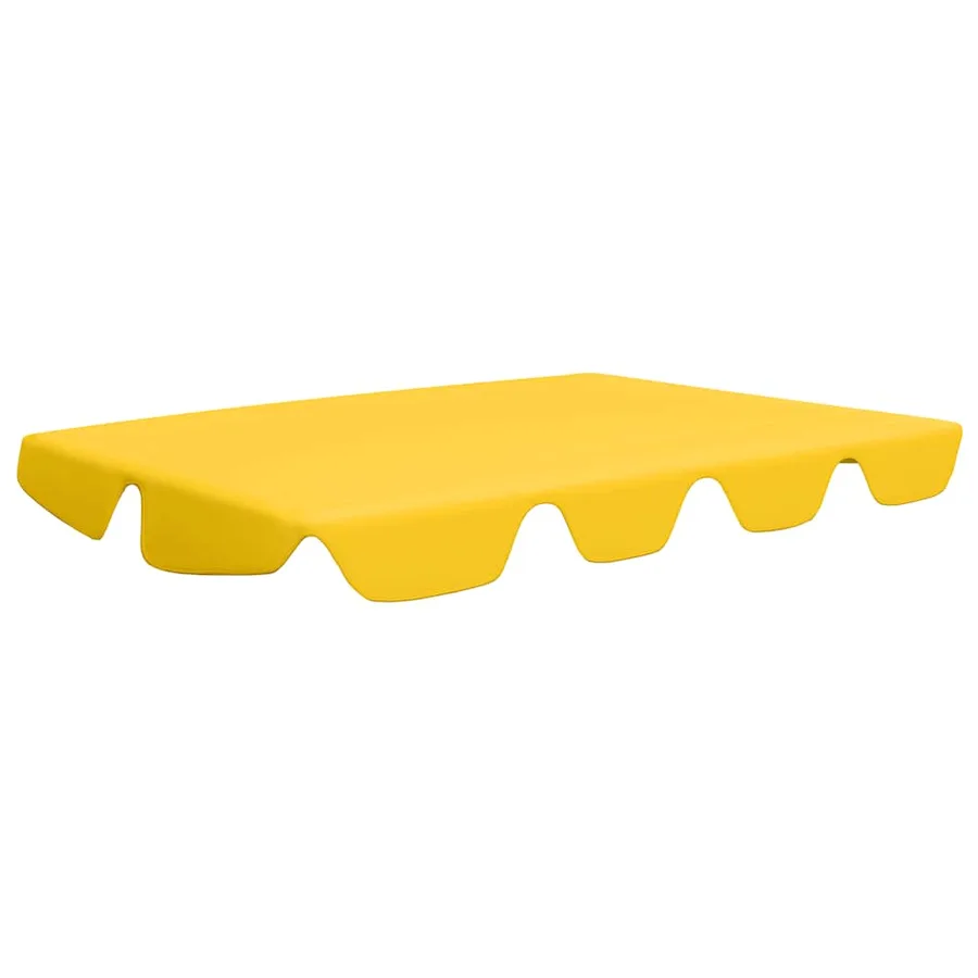 Toit de rechange balançoire jaune 188/168x145/110 cm - 2