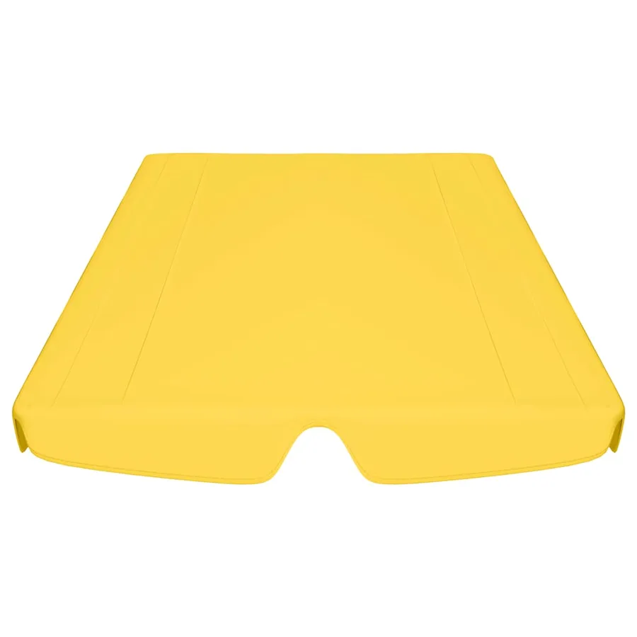 Toit de rechange balançoire jaune 188/168x145/110 cm - 4