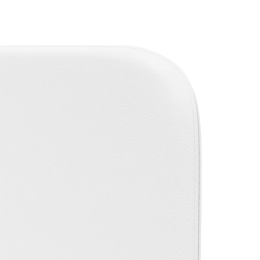 Oreille de tête de lit Blanc 40,5 x 40,5 x 4 cm PVC - 9