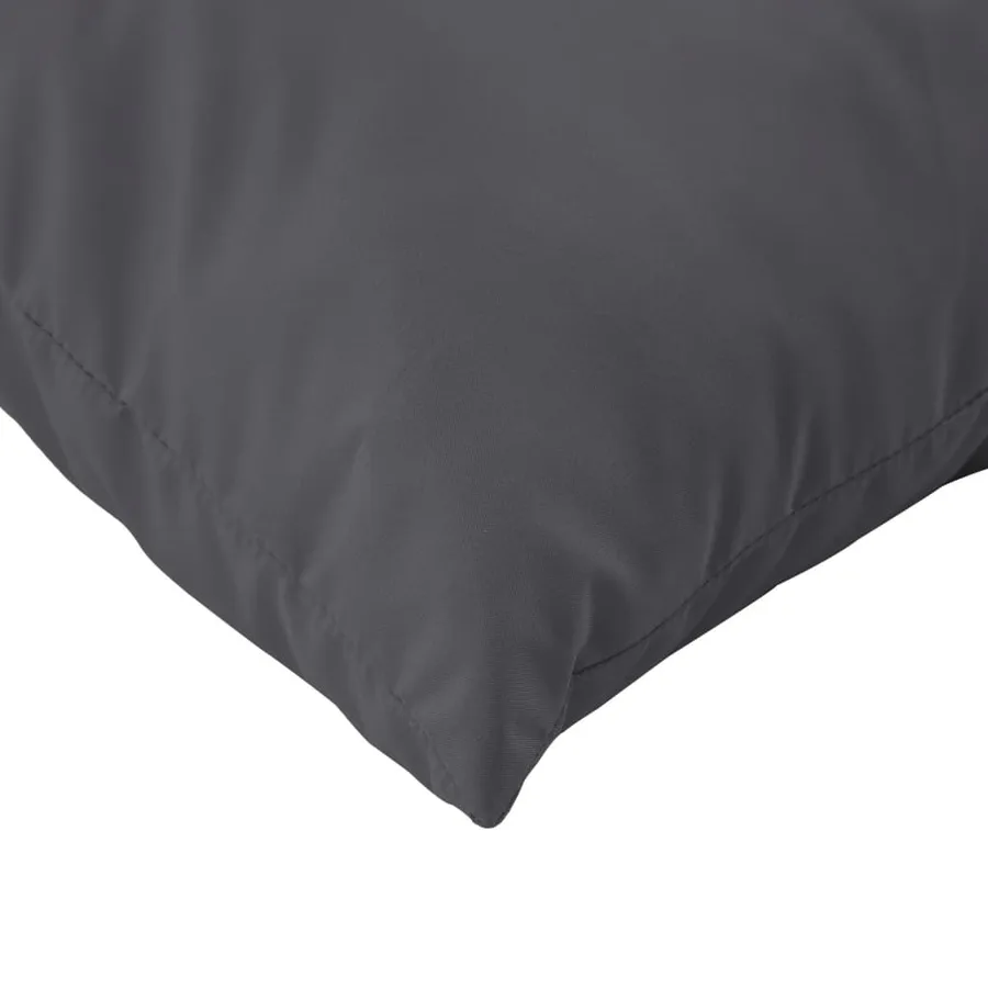 Coussins de palette lot de 3 anthracite tissu - 8