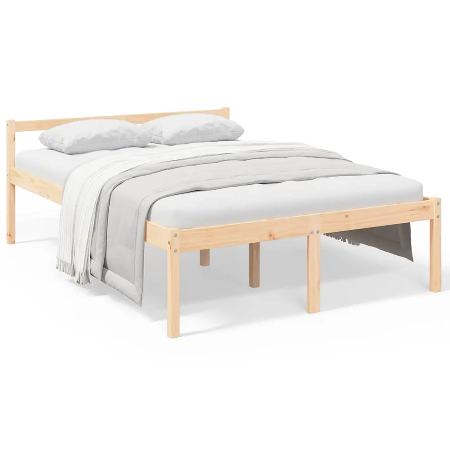 Lit pour personne âgée sans matelas 135x190 cm - 2