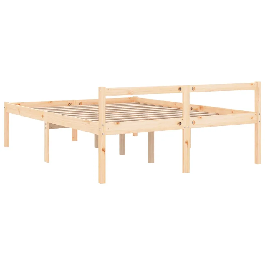 Lit pour personne âgée sans matelas 135x190 cm - 6