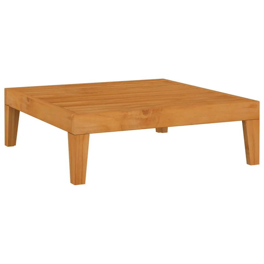Table de jardin 68,5x68,5x24 cm Bois d'acacia massif - 2