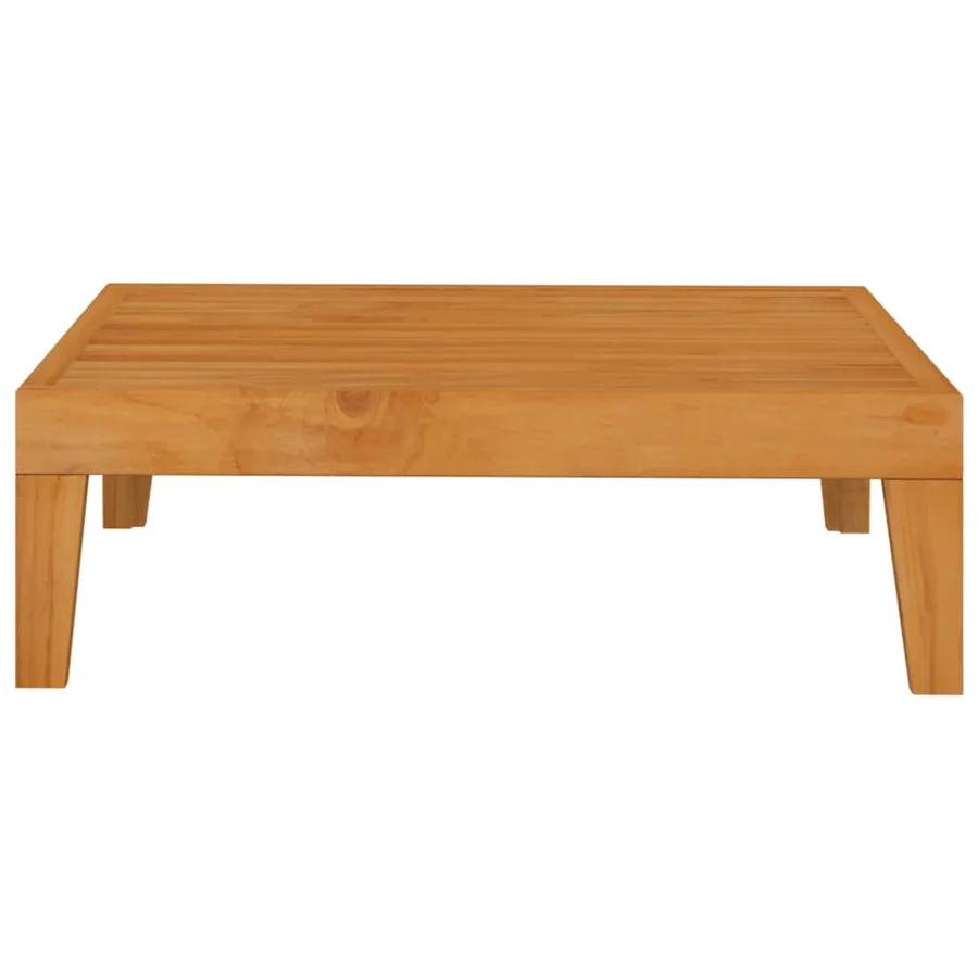 Table de jardin 68,5x68,5x24 cm Bois d'acacia massif - 3