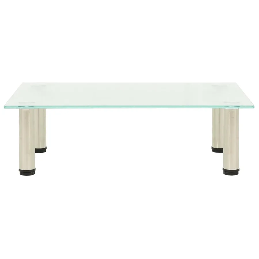Meuble TV Givré 60x35x17 cm Verre trempé - 2