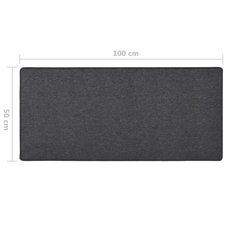 Tapis de couloir Anthracite 50x100 cm - 7