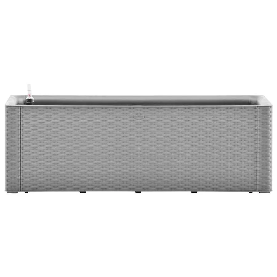 Lit surélevé de jardin avec système d'arrosage Gris 100x43x33cm - 3
