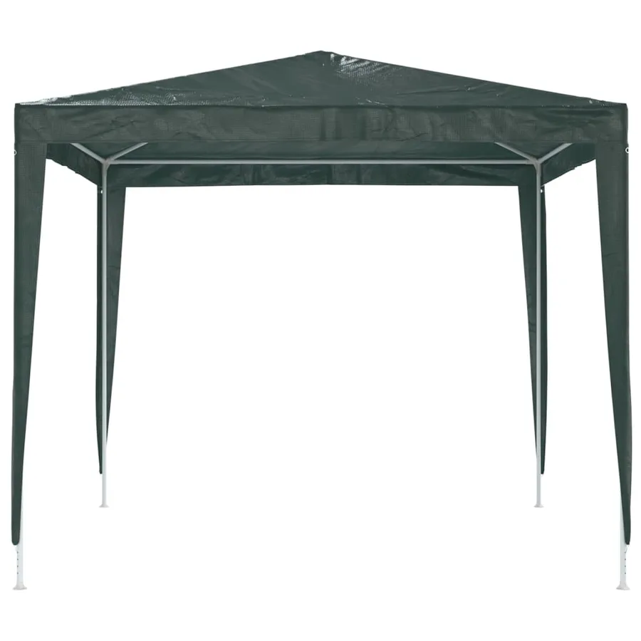 Tente de réception professionnelle 2,5x2,5 m Vert 90 g/m² - 4