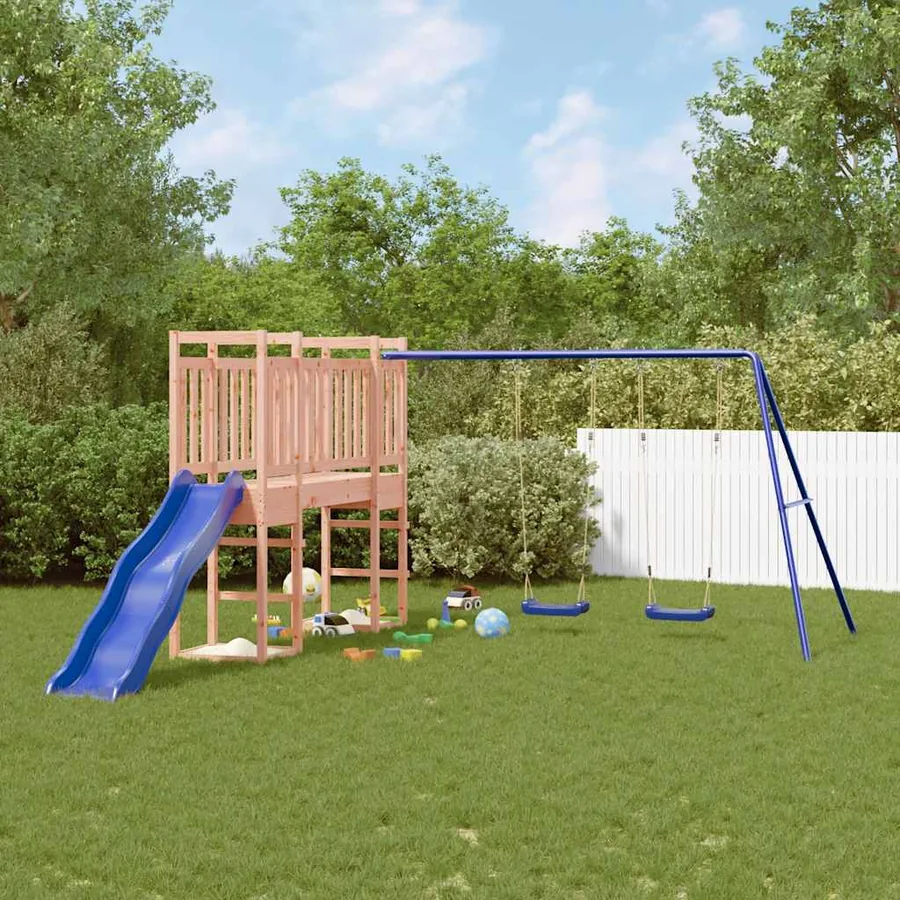 Aire de jeux d'extérieur bois massif de douglas