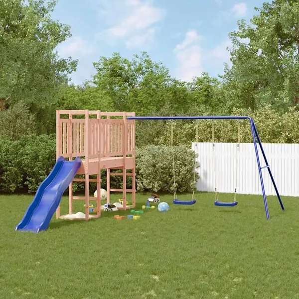 Aire de jeux d'extérieur bois massif de douglas