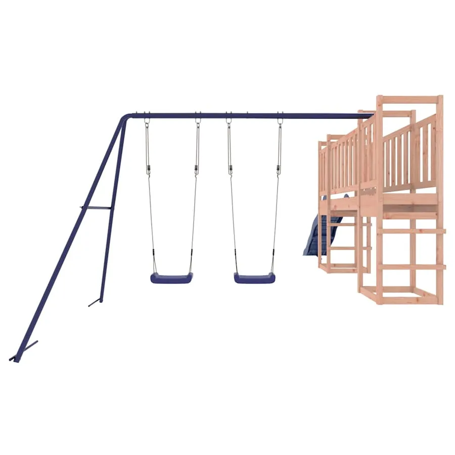 Aire de jeux d'extérieur bois massif de douglas - 7
