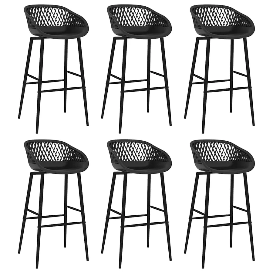 Ensemble de bar 7 pcs Noir - 6