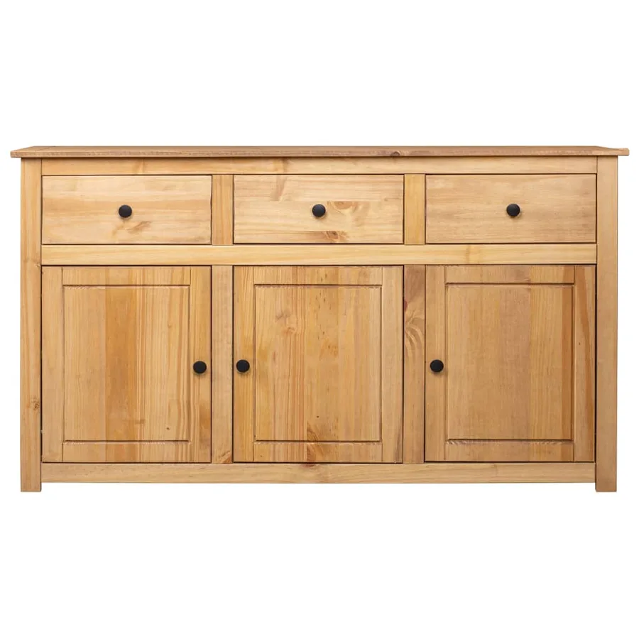 Buffet 135x40x80 cm Pin solide Assortiment Panama - 2