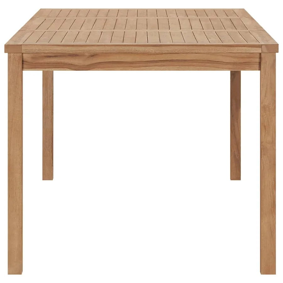 Table à dîner de jardin 180x90x77 cm Bois de teck solide - 3
