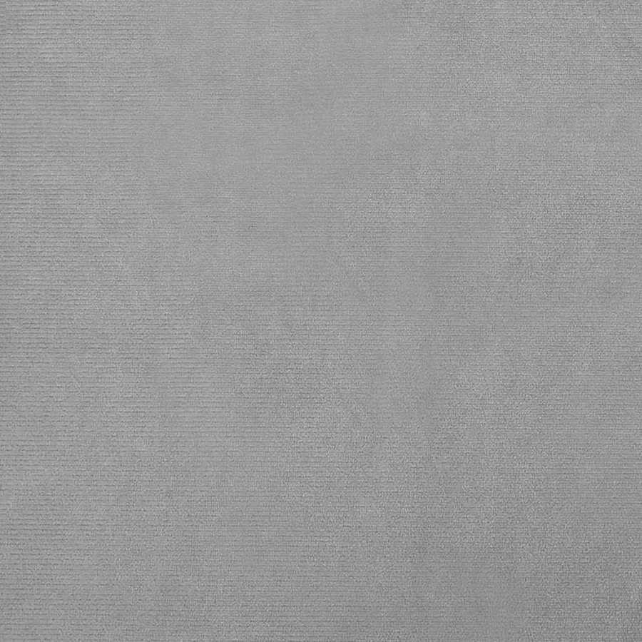 Lit pour chien gris clair 80x45x30 cm velours - 6
