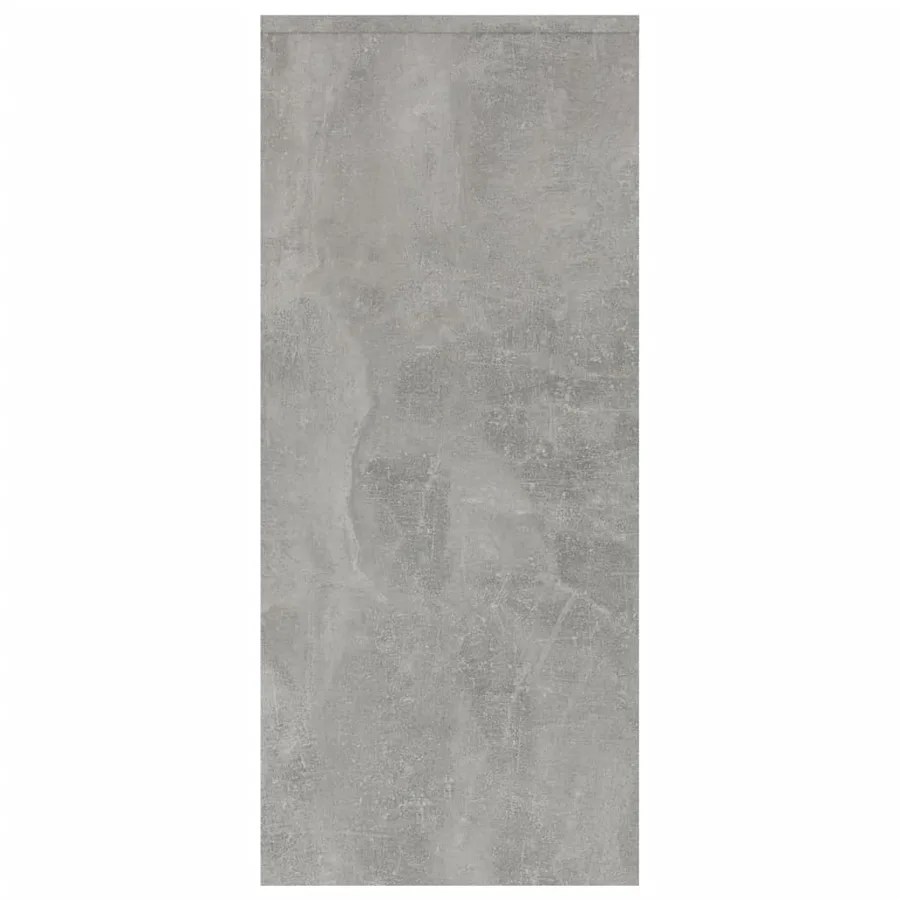 Buffet Gris béton 102x33x75 cm Bois d'ingénierie - 7