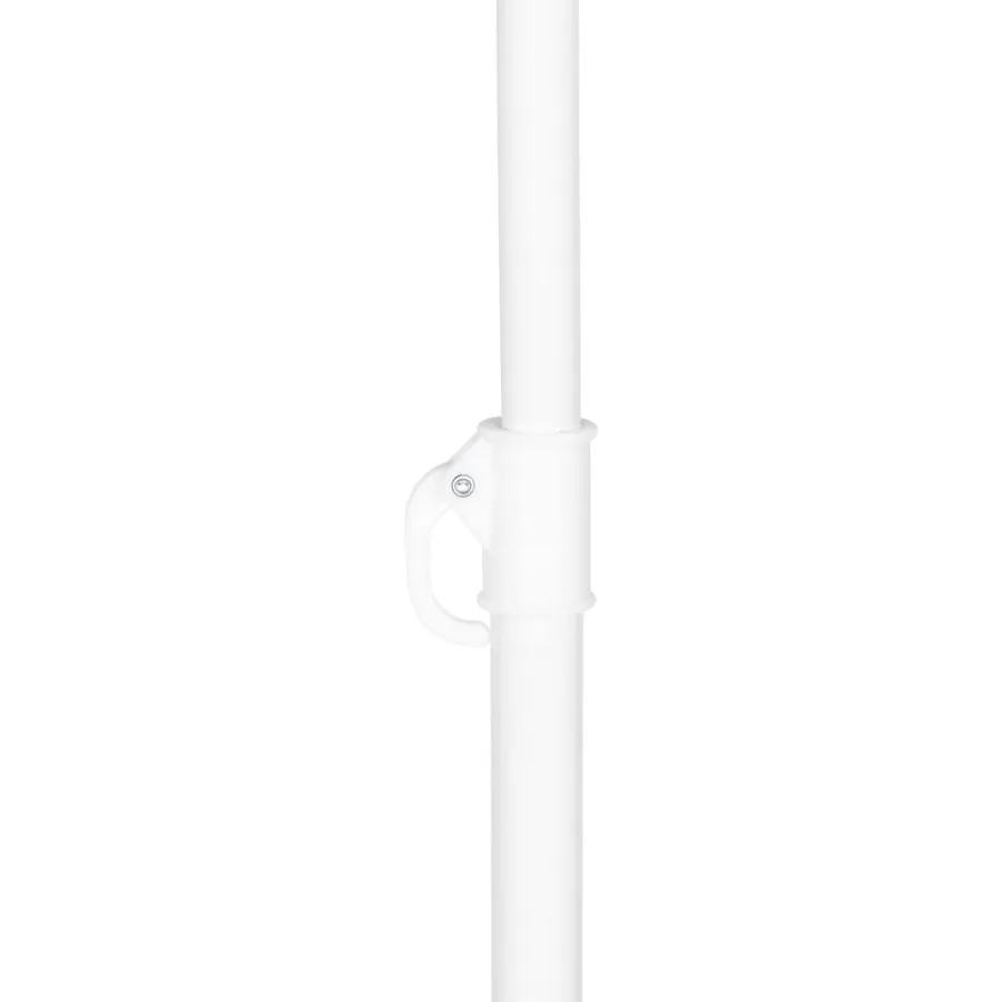 Parasol de plage avec parois latérales anthracite 215 cm - 8