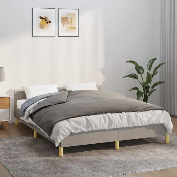 Couverture lestée avec housse Gris 150x200 cm 7 kg Tissu