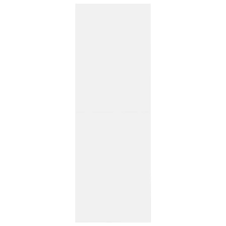 Meuble TV mural Blanc 37x37x107 cm Bois d’ingénierie - 8
