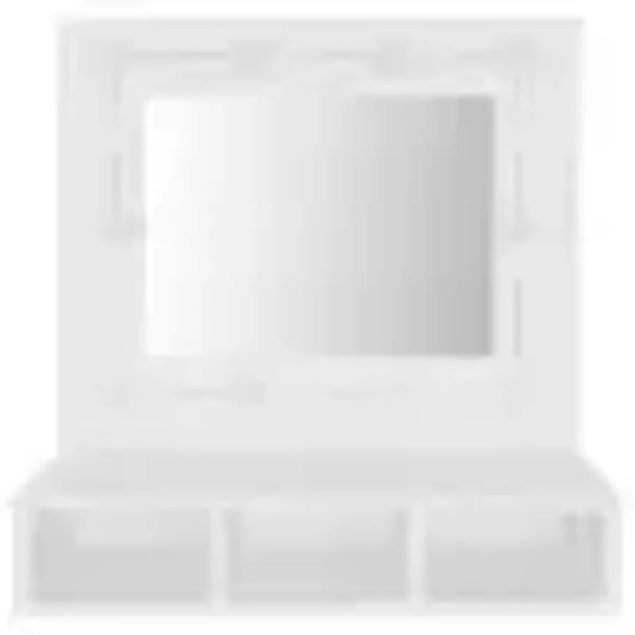 Armoire à miroir avec LED blanc 60x31,5x62 cm - 5