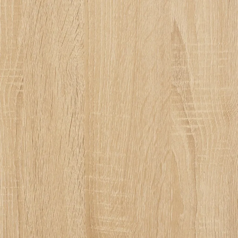 Table basse chêne sonoma 90x60x35 cm bois d'ingénierie - 8