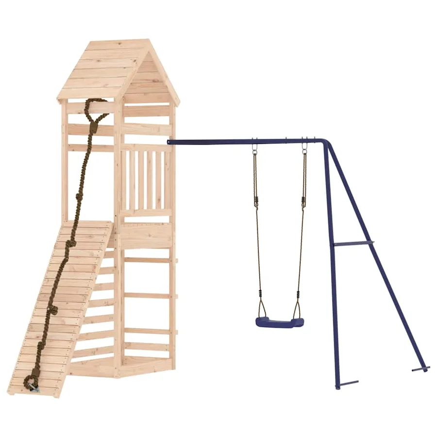 Aire de jeux d'extérieur bois de pin massif - 2