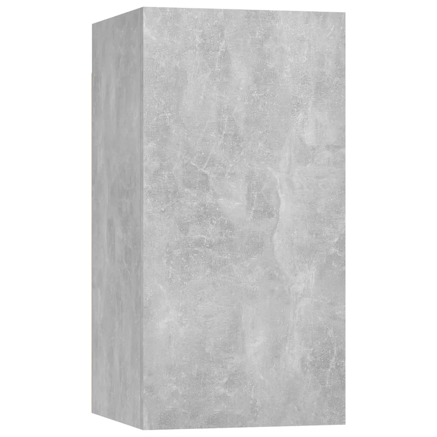 Meubles TV 2 pcs Gris béton 30,5x30x60 cm Bois d’ingénierie - 7