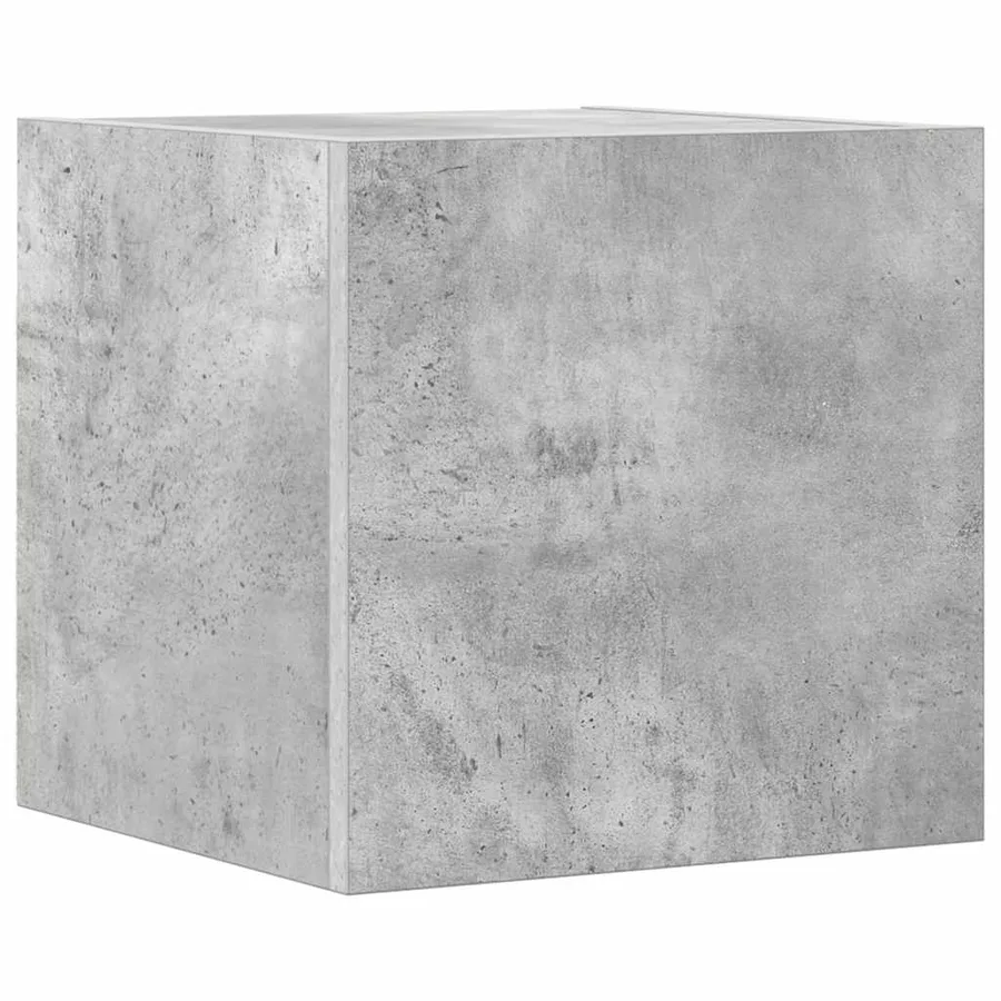 Ensemble de meubles TV 4 pcs Gris béton Bois d'ingénierie - 7