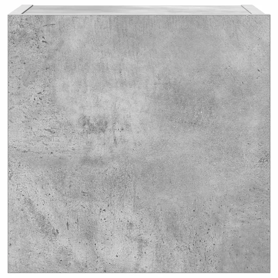 Ensemble de meubles TV 4 pcs Gris béton Bois d'ingénierie - 8